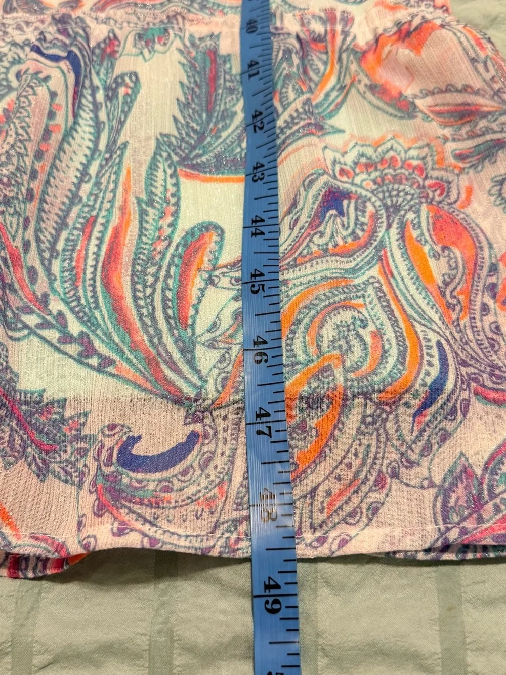 Justice Sequin Metallic Paisley Maxi Dress Girls Size 14 - NWOT